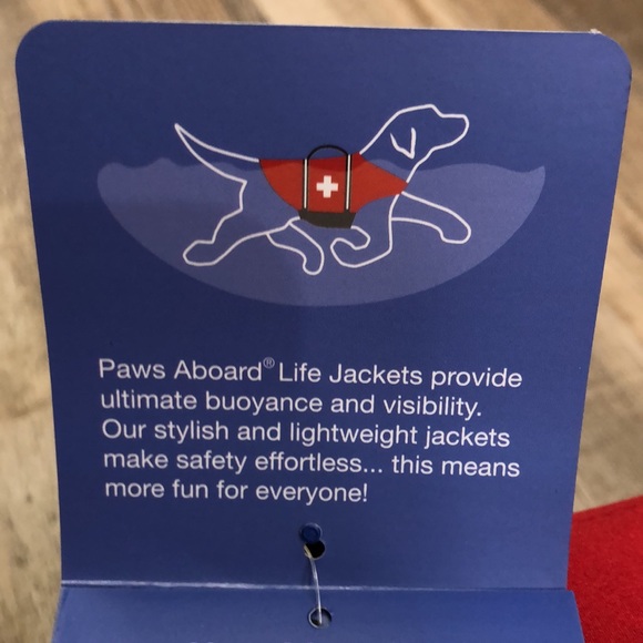 Paws Aboard Dog Life Jacket Medium - Picture 5 of 11